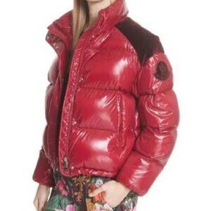 Moncler Red Puffer Jacket